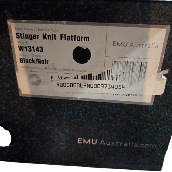 EMU Australia - Stinger Knit Platform Boots 100% Australian Sheep EUC - Picture 10 of 12